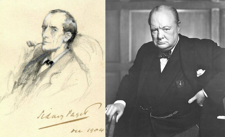 Sherlock Holmes & Winston Churchill
